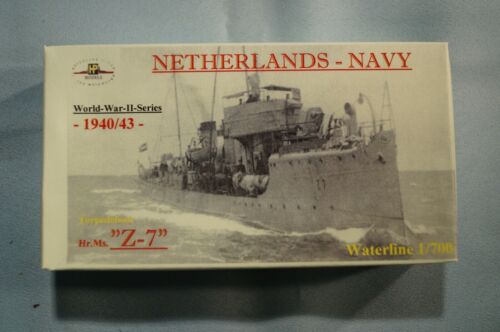 Niederländisches Torpedoboot  /"Z-7/" 1940//43 HP Models 1:700 Waterline
