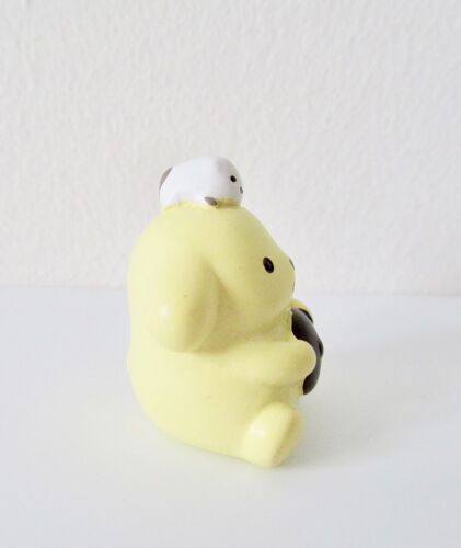 Pompompurin Pudding Chien Mignon KAWAII Kitsch dinky Résine Figurines Gouttes Poms