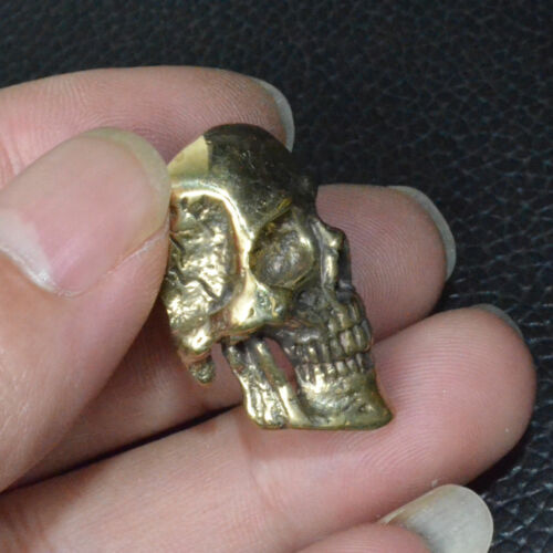 Handmade Brass Copper Skull Screwback Conchos DIY Wallet Leather accessories