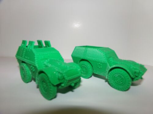 TWO 1:56 scale Italian AutoCarro Armored Cars  suitablefor Bolt Action 