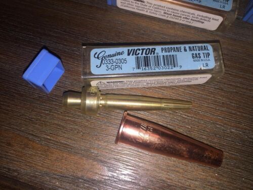 Genuine VICTOR Propane & Natural Gas Tip Torch 0,00,000,1,2,3,4,5 GPN CHOICE 