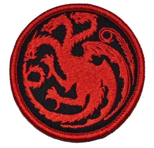 3 inch Round Patch Targaryen Dragon Game of Thrones