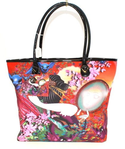 rst97 ED HARDY v MIGUEL PAREDS Villian Art Tote Bag