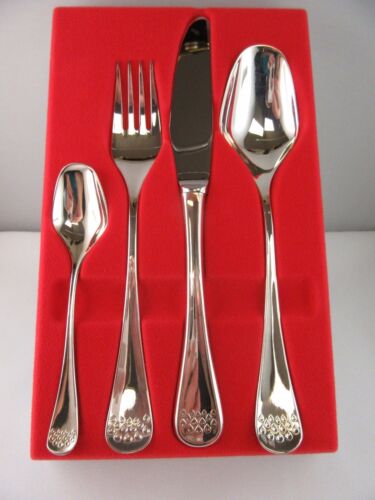 4 teile Robbe /& Berking versilbert⭐⭐ J410⭐⭐Besteck R/&B Karat 90er Silber 1 Pers