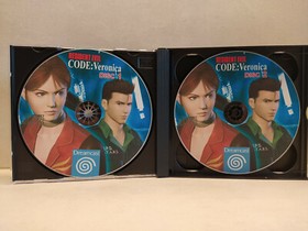 Resident Evil Code : Veronica SEGA DREAMCAST  Repro Boitier et disque