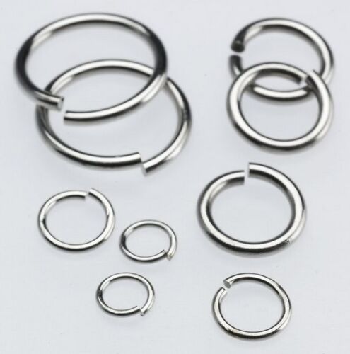 More Size Beading Craft Jump Rings & Split Rings Stainless steel Jewelry Finding 