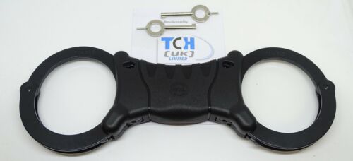 New Genuine Black TCH840 Rigid Handcuffs Speedcuffs Like Hiatts 