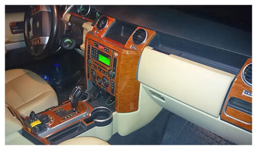 Dash Kit Trim for Land Rover LR3 LR-3 05-09 Wood Carbon Trim Interior LDR-LR-7A 