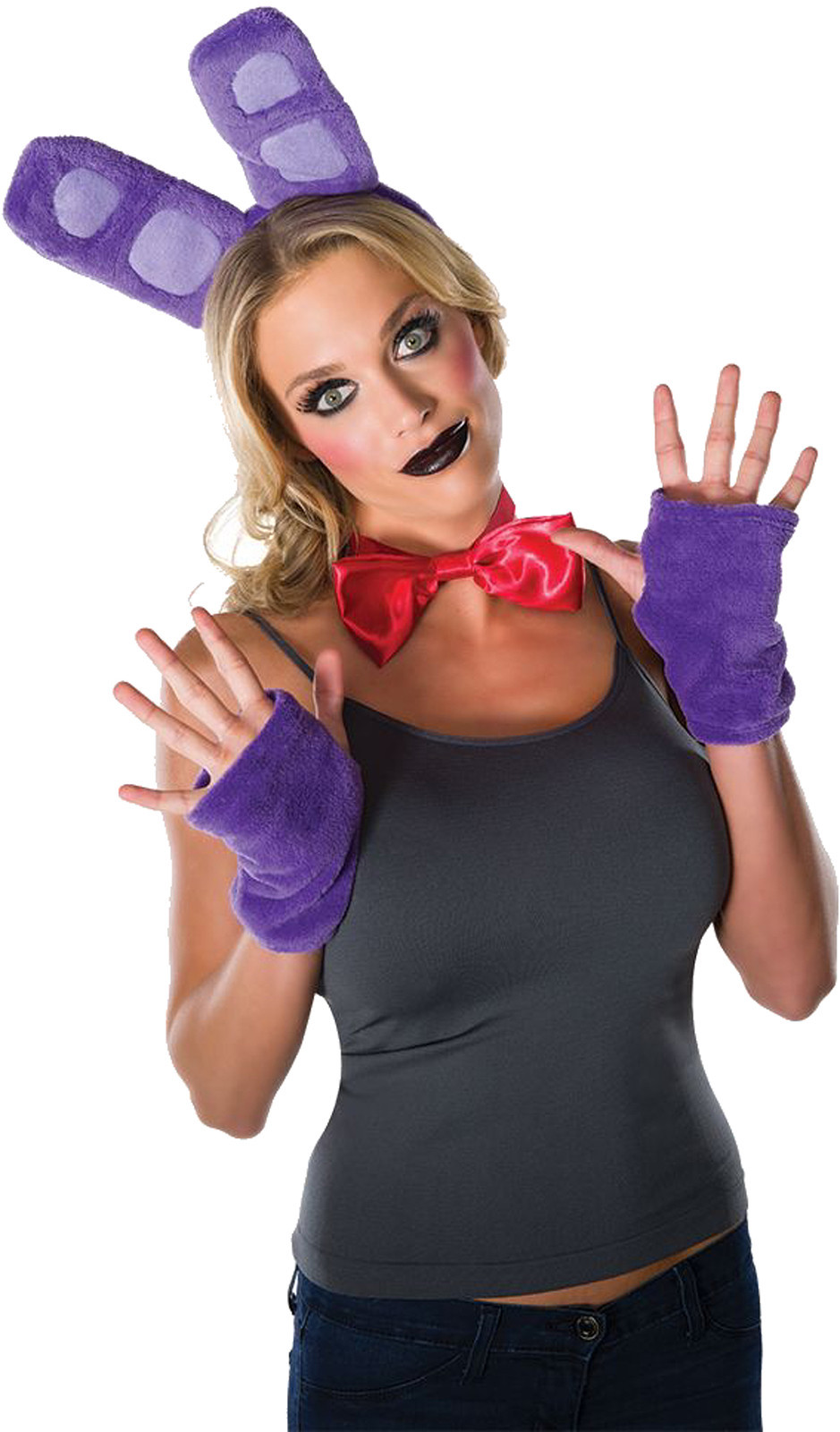 Five Nights At Freddys Plush Bonnie Adult Costume