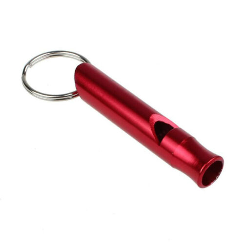 Aluminium Mini Whistle Emergency Whistle Keyring Camping Survival
