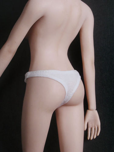 Custom 1//6 Scale Female White Bikini Underwear Clothes Accessory F 12/'/' Doll