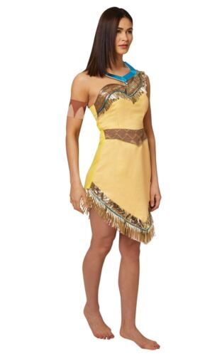 femmes Pocahontas Déguisement officiel Disney indien d'Amérique 