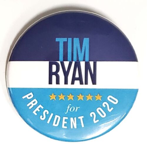 2020 Tim Ryan Democratic Campaign Buttons