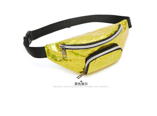 ❤❤New Fashion Zipper Shiny All-Match Crossbody Bags Fanny Pack Waist Bags❤❤ 