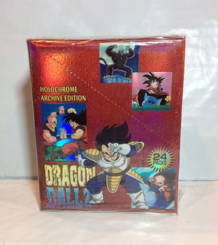 Sealed New Details about  / Artbox DragonBall Z Holochrome Archive Edition 24 Pack Booster Box