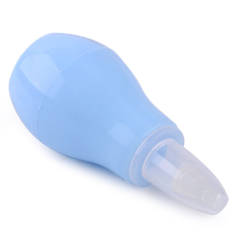 Infant Soft Silicone Nasal Aspirator Vacuum Sucker Nose Mucus Snot Cleaner Pump