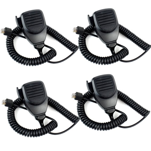 4Pcs 8Pin Mic Microphone for Kenwood KMC-30 TK768G TK-760 TK-768 Mobile Radios