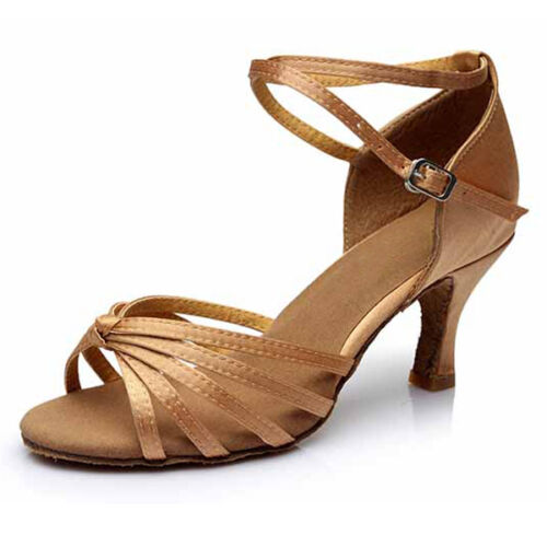 Brand New Women's Ballroom Latin Tango Dance Shoes heeled Salsa 9 Colors 217-S 