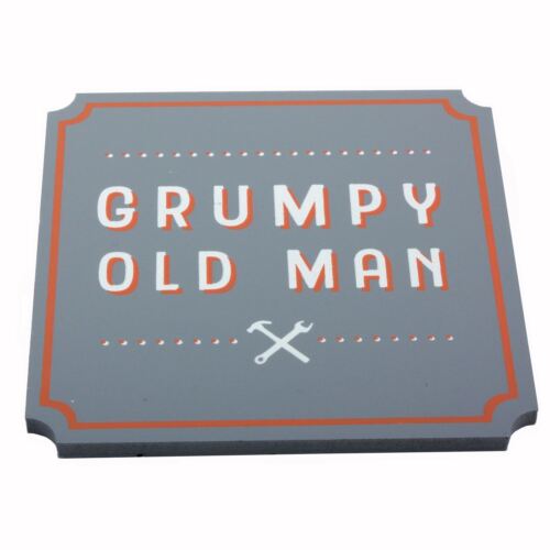 The Hardware Store Wooden Coaster Grumpy Old Man 