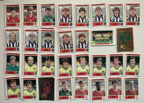 Panini Football 85 Stickers Numbered below. Lot 1 of 2; 301 from a total 593 