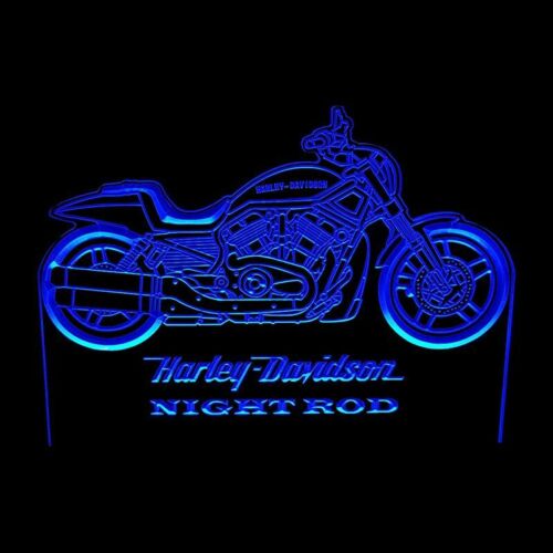HARLEY DAVIDSON NIGHT ROD ACRYLIC LED SIGN 