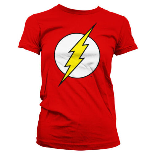 Licence Officielle Le Flash-The Flash Emblème T-shirt femme S-XXL tailles