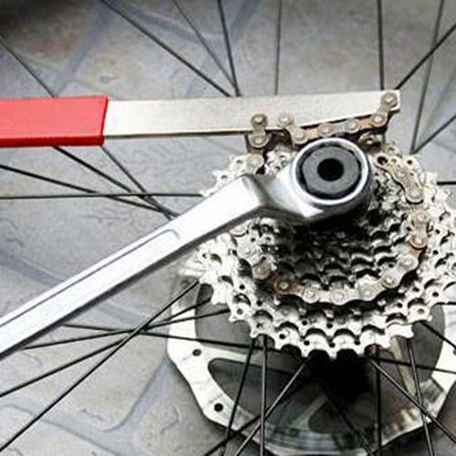 US MTB Cycle//Bike Freewheel Chain Whip Sprocket Cassette Lockring Remover Tool