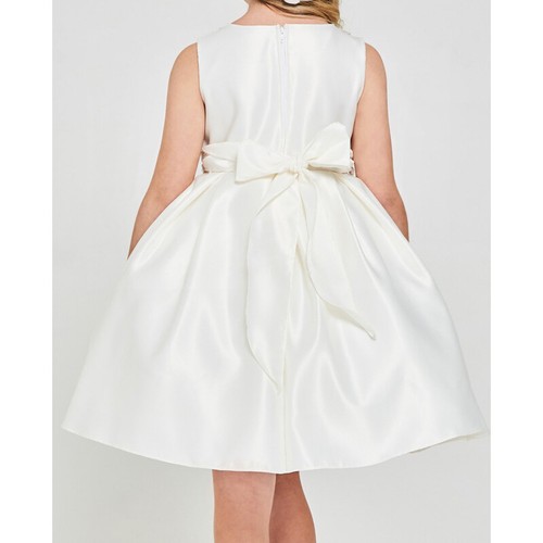 OFF WHITE Flower Girl Dress Party Wedding Graduation Recital Bridesmaid Birthday