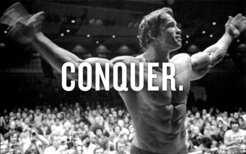 Dekoration Arnold Schwarzenegger Bodybuilding Conquer Fotoposter Grosse A1 A0 Mobel Wohnen privathospital Dk