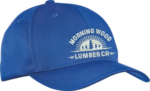 Baseball Cap Hat Adjustable Embroidered Morning Wood Lumber Co 