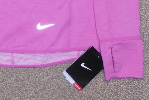 Nike sz XS Dri-FIT Sprint Crew Women/'s Running Shirt Top NEW $90 588554 514 PINK