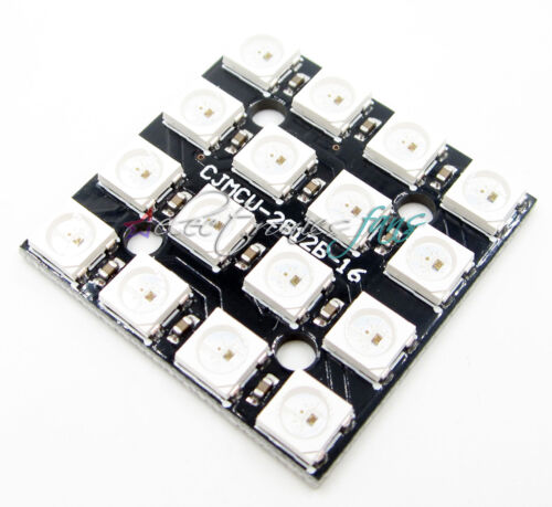 Integrierte Treiber für Arduino RGB LED 4x4 16Bit WS2812 5050 RGB LED 