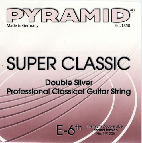Strings SET PYRAMID Super Classic „Double Silver“ Konzert Gitarre Saiten SATZ