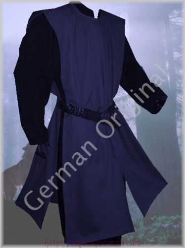 Medival Costume Surcoat and Shirt 4 Colours Middle Ages SCA Larp Reenactment