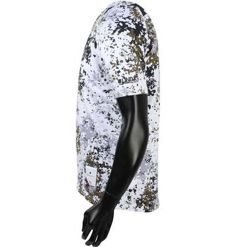 Undefeated Men TX5 Mesh Running Shirt white camo