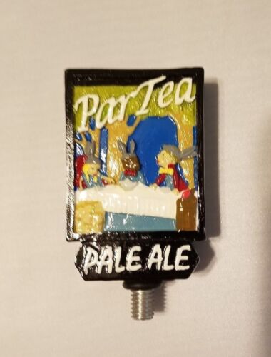 Prism Par Tea Pale Ale Party NIB 3/" Beer Tap Handle Topper