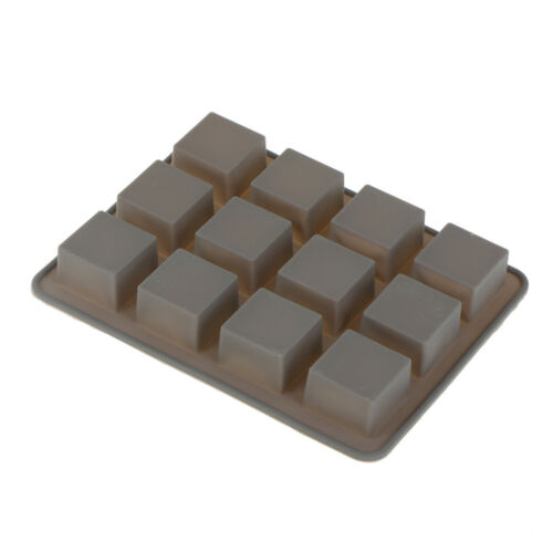Bar Square Soap Silicone Mold DIY Chocolate Baking Cake Handmade Tool Mould KP 