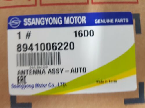 Genuine Auto ANTENNA for  Ssangyong KORNADO 96~05 #8941006220 