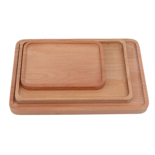 Storage Decorative Solid Wood Tray Home Tray Home Decorations Serving Dish HO 