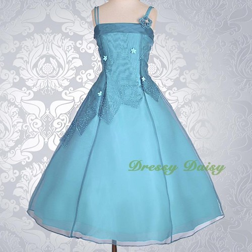 Formal Flower Girl Formal Dresses Wedding Bridesmaid Party Kid Size 2-10 FG188