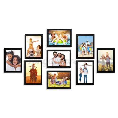 9PC 7'' Multi Photo Frame Creative DIY Picture Holder Home Wall Hanging Decor 