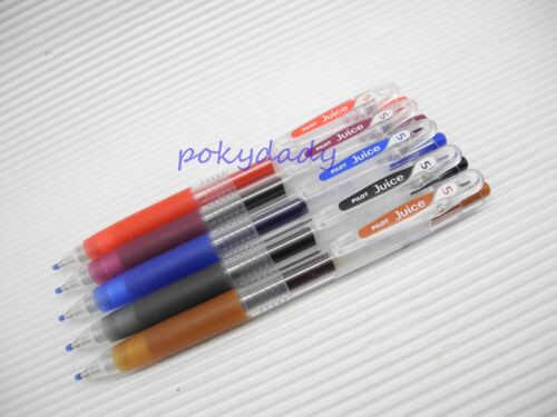 Green/&A.Orange/&pink/&Grape/&C.Brown Pilot retractable Juice 0.5mm gel ink//ball pen