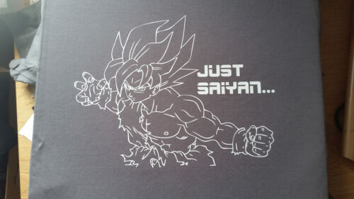 Dragonball Z juste Saiyan SSJ Goku T-shirt homme pour les fans de DBZ