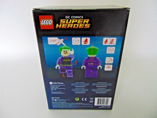 LEGO 9007309 DC Comics Super Heroes-The Joker Sveglia Orologio Batman tempo