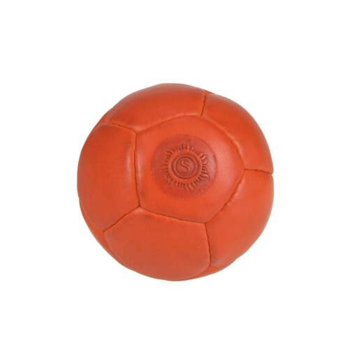 Sonnenleder Jonglierball Leder orange Rivel Handschmeichler Ball