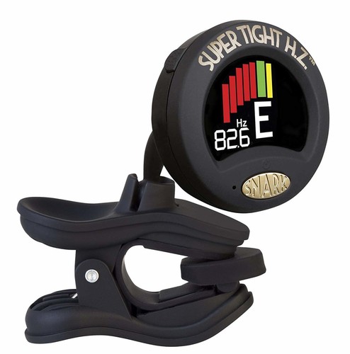 Guitar Tuner Snark ST8HZ Super Tight Hertz Instrument Guitar Tuner Clip On Black