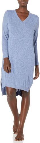Karen Neuburger Women&#039;s Long Sleeve Nightshirt Nightgown Pajama Dress Pj