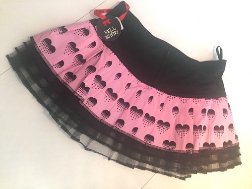 Hell Bunny Heart Mini Skirt