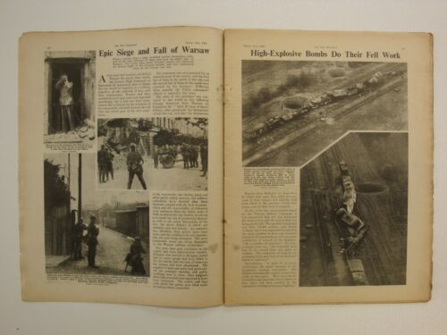 8 Random Issues War Illustrated Sample Bundle Original WW2 Newspaper, 1939-46 