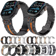 Titan/Metall Armband Für Apple Watch Ultra 2 49mm Series 10 9 8 7 6 5 4 3 2 1 SE